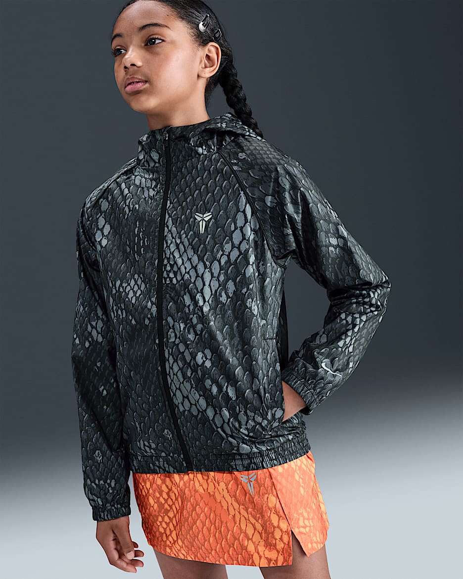 KJI Kobe Older Kids' Lightweight Woven Jacket. Nike LU
